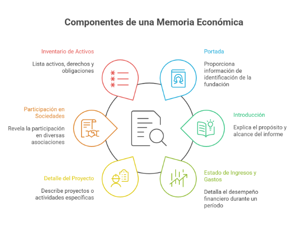 Componentes de una memoria económica