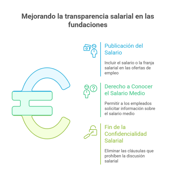 Mejorando la transparencia salarial en las fundaciones