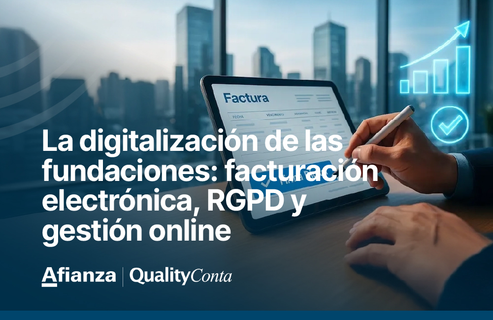 La digitalización de las fundaciones: facturación electrónica, RGPD y gestión online 1