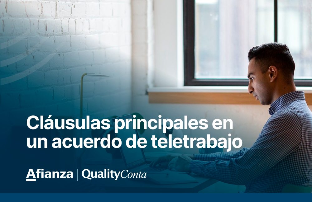 Cláusulas principales en un acuerdo de teletrabajo