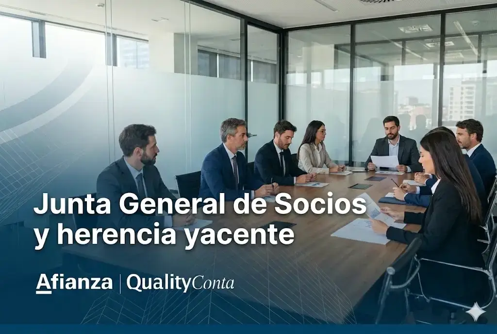 Junta General de socios y herencia yacente. 2